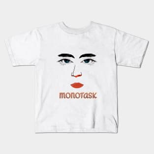 Innocence Beauty artwork by MONOTASK Kids T-Shirt